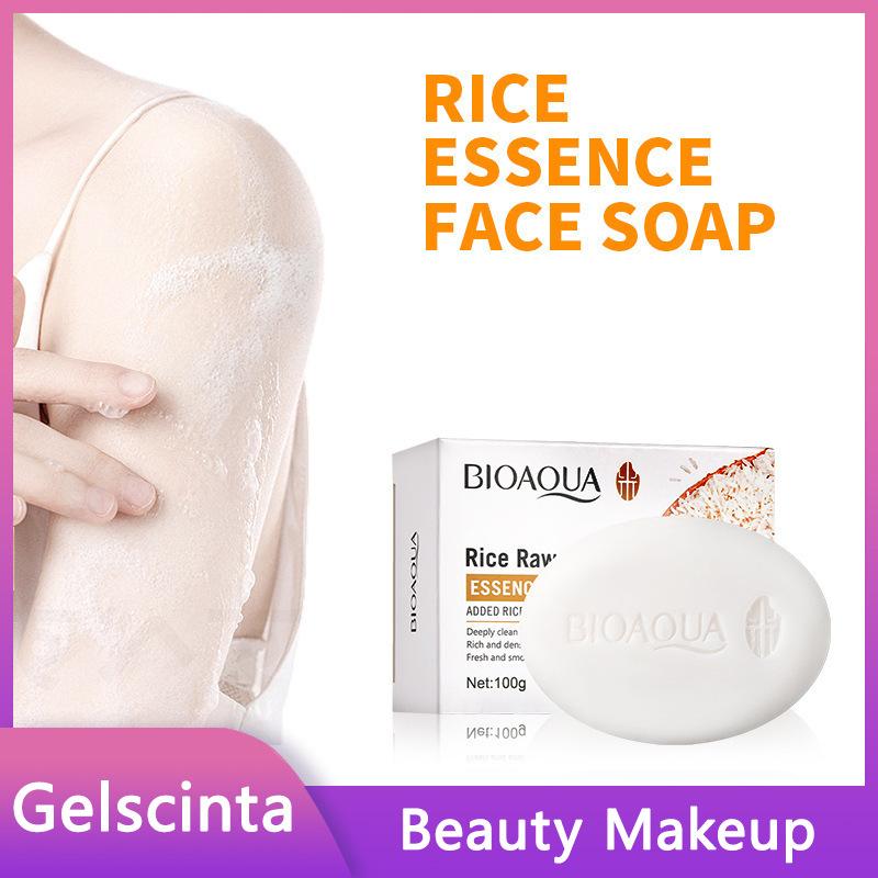 BIOAOUA Мыло для ванны и очищения Рисовое мыло ручной работы с эфирным маслом
BIOAOUA Мыло для ванны и очищения Рисовое мыло ручной работы с эфирным маслом