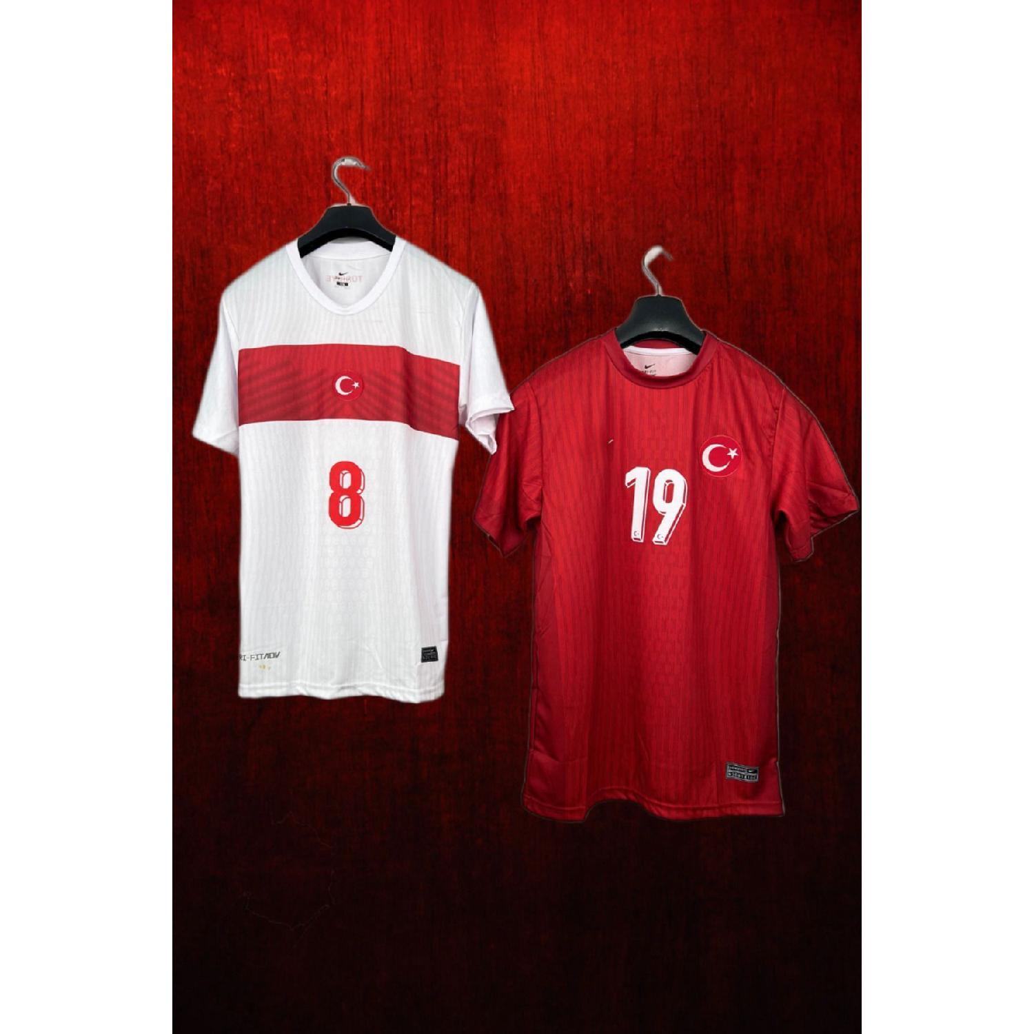 Turkey National Team A:r:d:a Gler (white)/kenan Yldz (red) Double Adult Jersey S чистый
Turkey National Team A:r:d:a Gler (white)/kenan Yldz (red) Double Adult Jersey S чистый