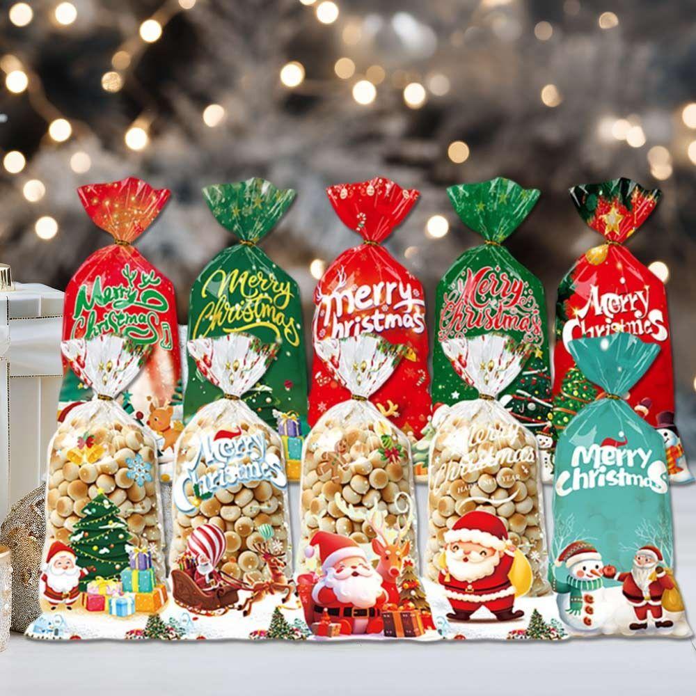 50PCS Multicolor Christmas Gift Bag Party Supplies Gift Packaging Bag for Party Favors D
50PCS Multicolor Christmas Gift Bag Party Supplies Gift Packaging Bag for Party Favors D
