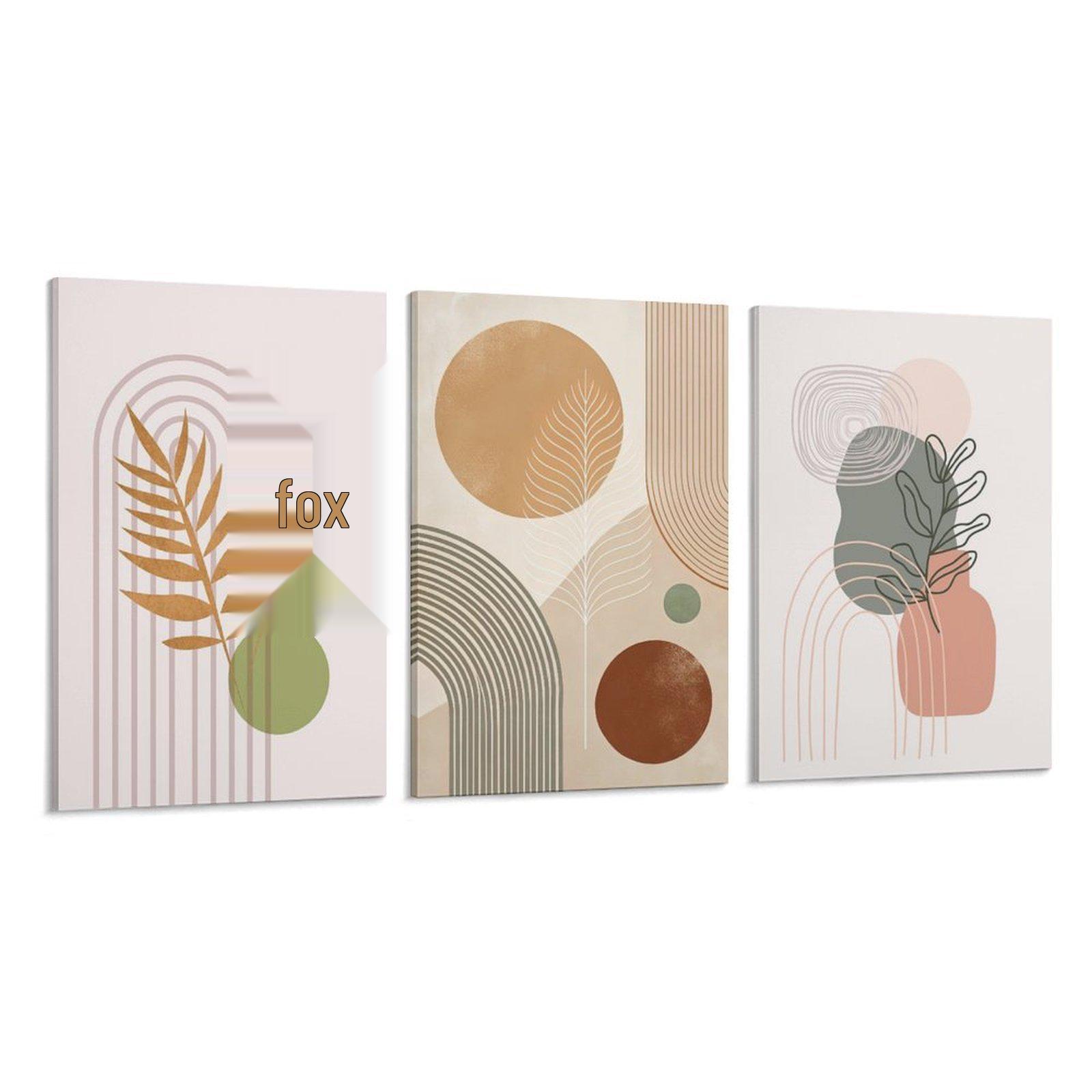 Богемське Зелене Рослинне Настінне Мистецтво: Вінтажний геометричний декор з трьох панелей для вітальні та ресторану 08×12inch(20×30cm)*3
Богемське Зелене Рослинне Настінне Мистецтво: Вінтажний геометричний декор з трьох панелей для вітальні та ресторану 08×12inch(20×30cm)*3