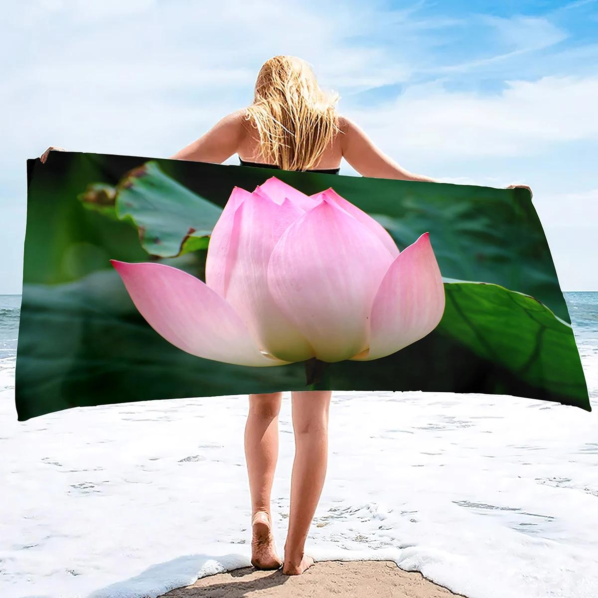 Beach Towels,Water Lilies Multipurpose Towels Sand Free Beach Towels Oversized,Large Colorful Bath Towel Extra Absorbent W30*H60(CM)
Beach Towels,Water Lilies Multipurpose Towels Sand Free Beach Towels Oversized,Large Colorful Bath Towel Extra Absorbent W30*H60(CM)
