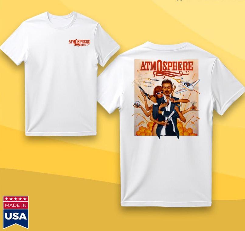 Atmosphere – James Bombed Independent Rap Movement Shirt Unisex T-Shirt XXL
Atmosphere – James Bombed Independent Rap Movement Shirt Unisex T-Shirt XXL