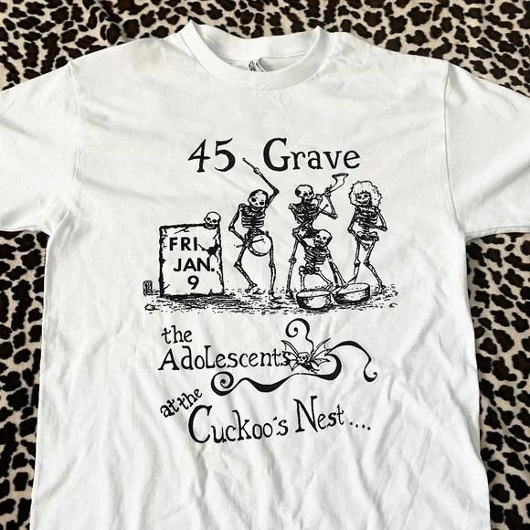45 Grave Gothic Punk Graphic T Shirt Adult Full Size NZ1088 Unisex T-Shirt L
45 Grave Gothic Punk Graphic T Shirt Adult Full Size NZ1088 Unisex T-Shirt L