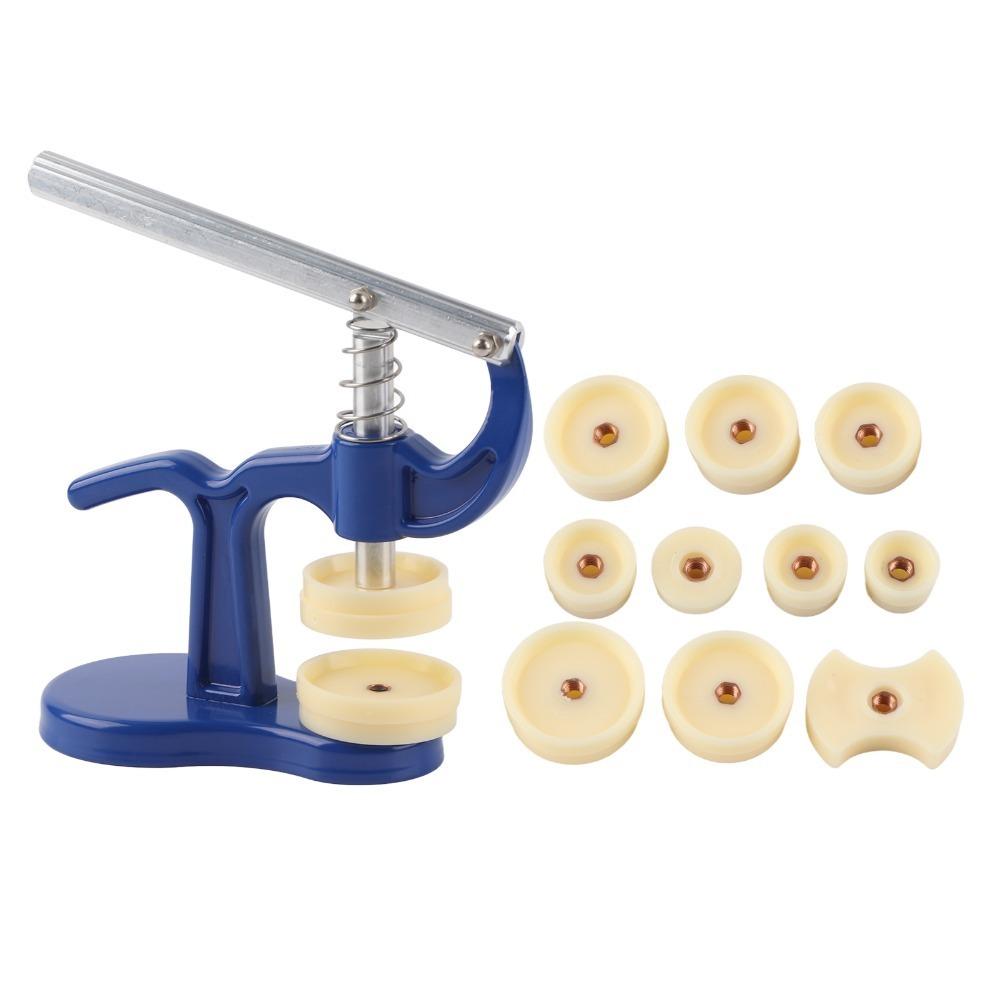12Pcs Alloy construction Watch Capping Machine Royal blue body Watch Repair Tool Watchmaker repair 12Pcs
12Pcs Alloy construction Watch Capping Machine Royal blue body Watch Repair Tool Watchmaker repair 12Pcs