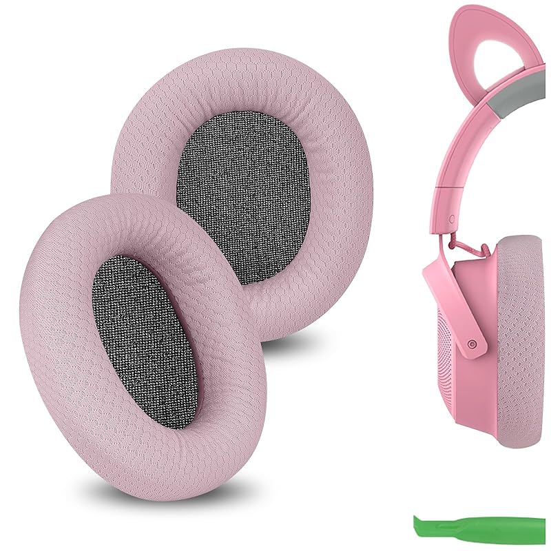 Geekria ear pads Comfort compatibility pad razor Razer Kraken V4, V4 X, Kitty V2 Pro, Barracuda, Barracuda X Compatible with headphones ear/ear cup
Geekria ear pads Comfort compatibility pad razor Razer Kraken V4, V4 X, Kitty V2 Pro, Barracuda, Barracuda X Compatible with headphones ear/ear cup