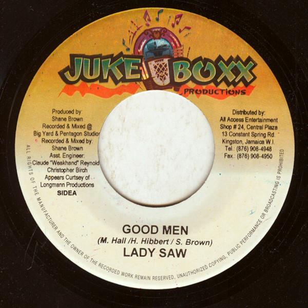 7inch Record LADY SAW / ANTHONY CRUZ - Good Men / Lose Dem Head NONE Juke Boxx Produ 2006 Jamaica Reggae, Ska & Dub Used
7inch Record LADY SAW / ANTHONY CRUZ - Good Men / Lose Dem Head NONE Juke Boxx Produ 2006 Jamaica Reggae, Ska & Dub Used