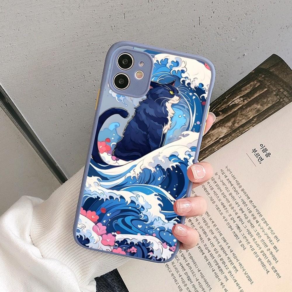 Japan The Great Wave of Kanagawa Cat Phone Case for iPhone 14 11 12 13 Mini Pro Max 8 7 Plus X XR XS MAX Translucent Matte Cover iphone 14
Japan The Great Wave of Kanagawa Cat Phone Case for iPhone 14 11 12 13 Mini Pro Max 8 7 Plus X XR XS MAX Translucent Matte Cover iphone 14
