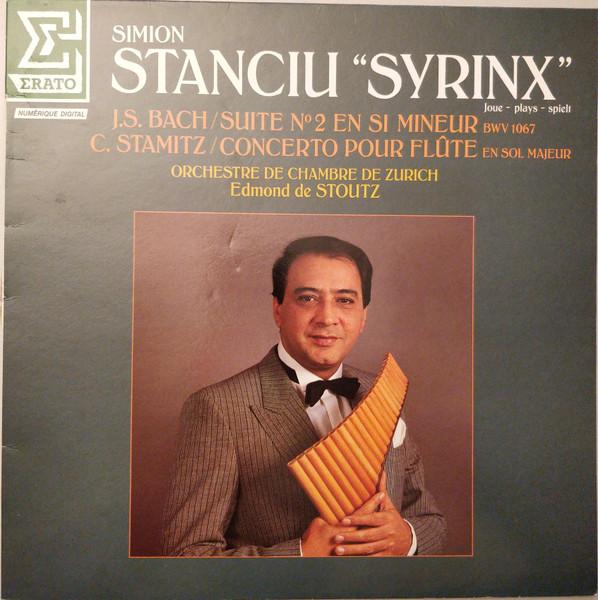 LP Record SIMION STANCIU SYRINX J.S. BACH C Suite No2 En Si Mineur Concerto P NUM75304 ERATO 1987 Europe Classical Used
LP Record SIMION STANCIU SYRINX J.S. BACH C Suite No2 En Si Mineur Concerto P NUM75304 ERATO 1987 Europe Classical Used