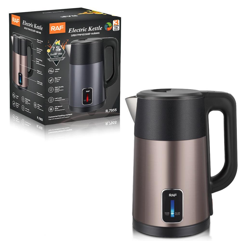 Stainless Steel 2.5L Multi-functional Electric Kettle & Turkish Tea/Coffee Maker EU Standard червоний
Stainless Steel 2.5L Multi-functional Electric Kettle & Turkish Tea/Coffee Maker EU Standard червоний