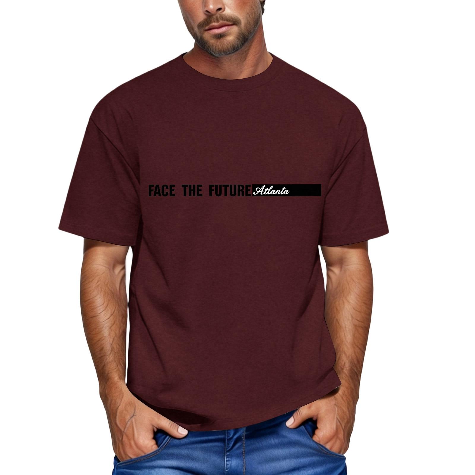 Men s Loose Fit Casual Short Sleeve T Shirt with Flag and Letter Print Front Crew Neck Comfortable Soft Fabric Summer Top M винний
Men s Loose Fit Casual Short Sleeve T Shirt with Flag and Letter Print Front Crew Neck Comfortable Soft Fabric Summer Top M винний