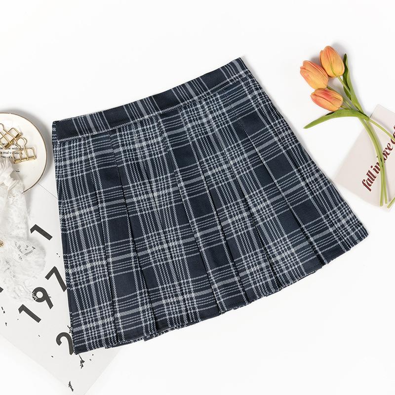 Scione Женская клетчатая плиссированная юбка Короткая юбка Летняя юбка А-силуэта с высокой талией Юбки для студентов Юбки больших размеров S
Scione Женская клетчатая плиссированная юбка Короткая юбка Летняя юбка А-силуэта с высокой талией Юбки для студентов Юбки больших размеров S