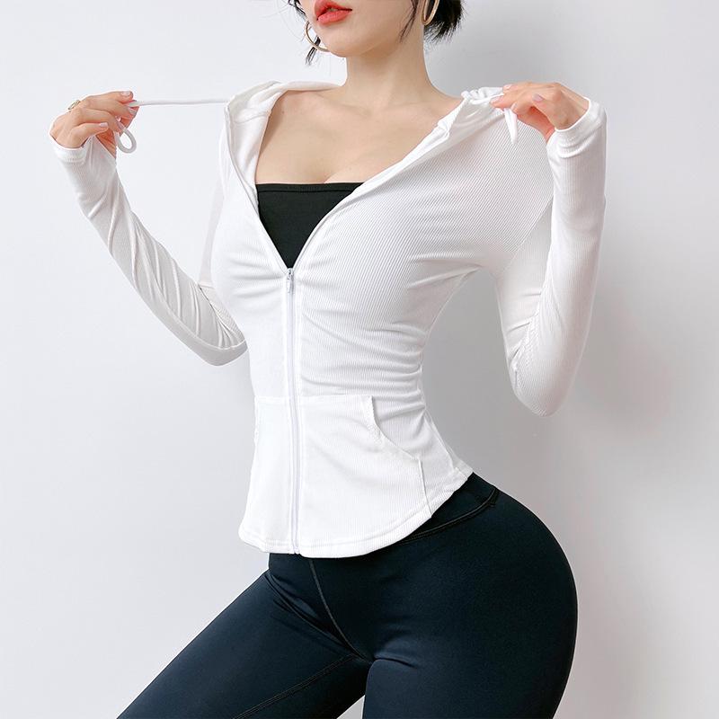 LULU Women s Slimming Quick-Dry Yoga Cardigan - Autumn/Winter Long Sleeve Zipper Fitness Top Medium білий
LULU Women s Slimming Quick-Dry Yoga Cardigan - Autumn/Winter Long Sleeve Zipper Fitness Top Medium білий