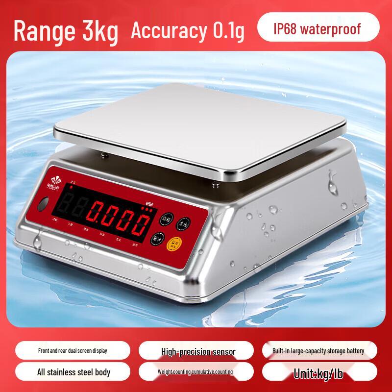 Huachao Gaoke Waterproof Industrial Platform Scale (CN version)
Huachao Gaoke Waterproof Industrial Platform Scale (CN version)