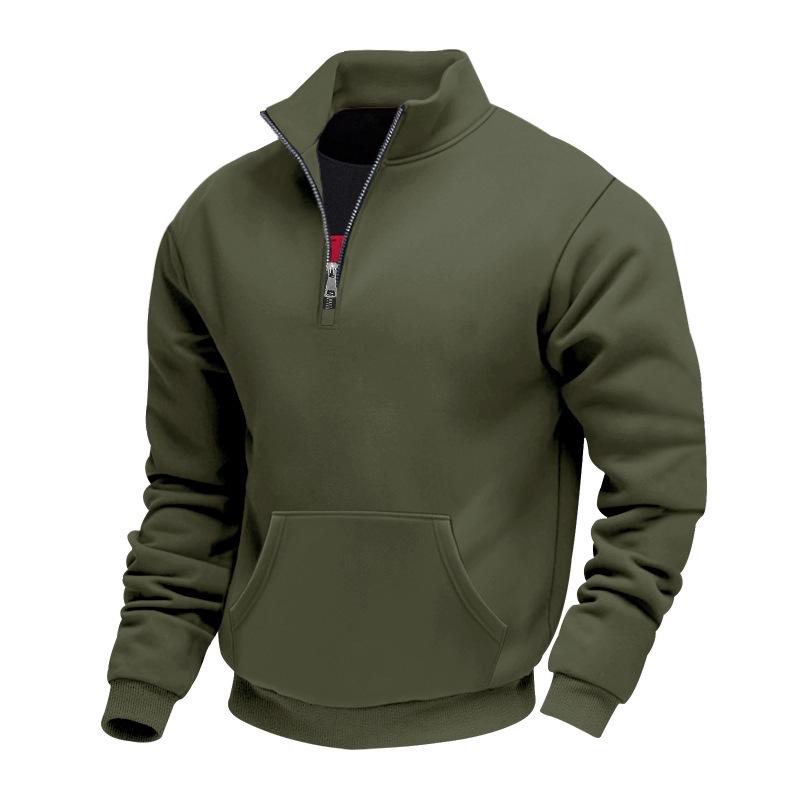 European Classic Multi-color Stand Collar Half-Zip Fleece Hoodie for Men XXXL армія зелений колір
European Classic Multi-color Stand Collar Half-Zip Fleece Hoodie for Men XXXL армія зелений колір