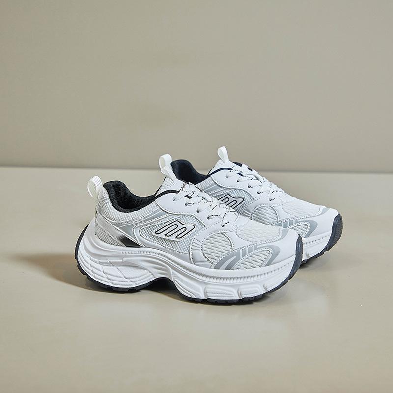 Женские легкие дышащие кроссовки, нескользящие прогулочные туфли на платформе со шнуровкой, массивные повседневные теннисные туфли, женские беговые кроссовки с сеткой 40
Женские легкие дышащие кроссовки, нескользящие прогулочные туфли на платформе со шнуровкой, массивные повседневные теннисные туфли, женские беговые кроссовки с сеткой 40