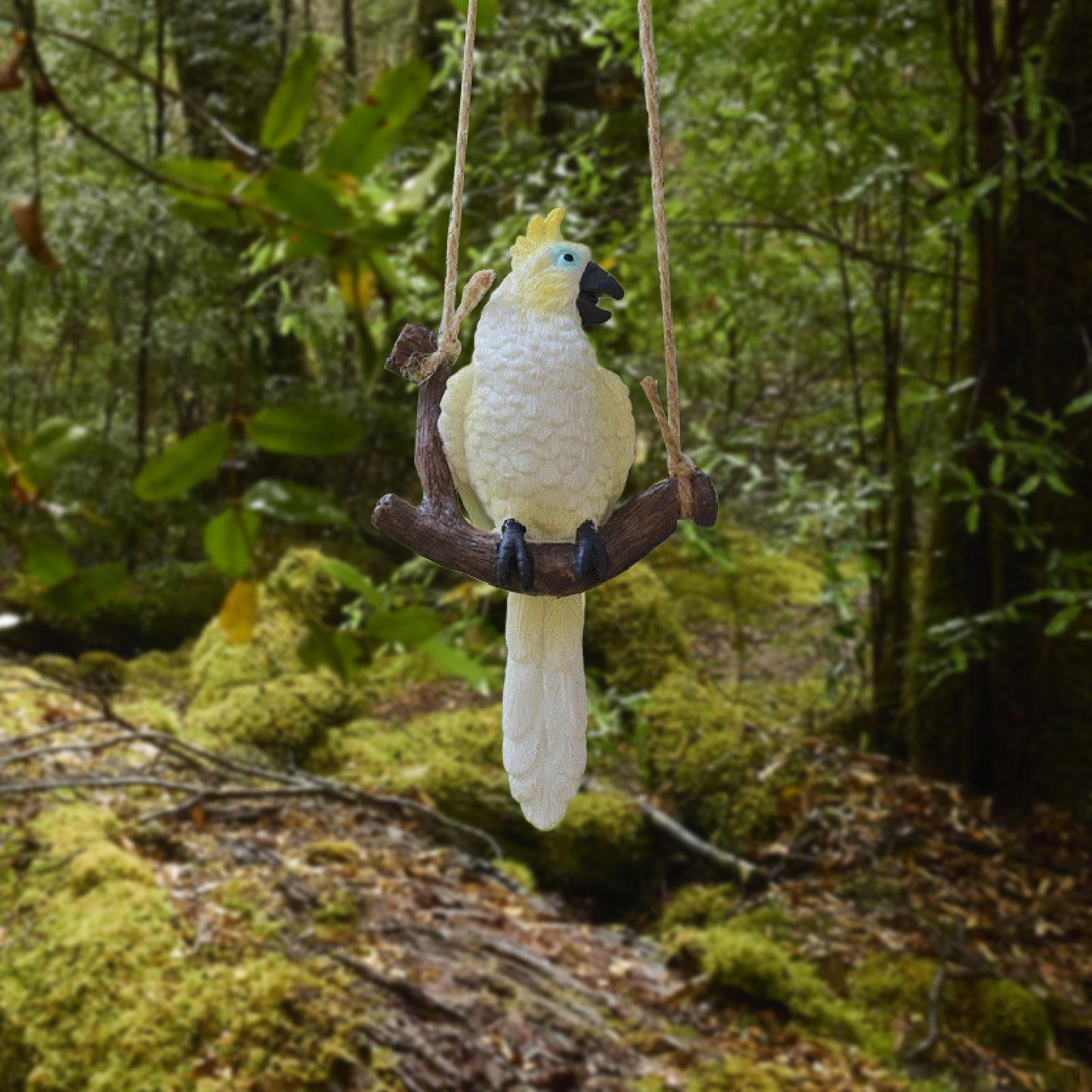 Коллекционная садовая статуэтка птицы, фигурка попугая для декора дома и двора White Parrot
Коллекционная садовая статуэтка птицы, фигурка попугая для декора дома и двора White Parrot