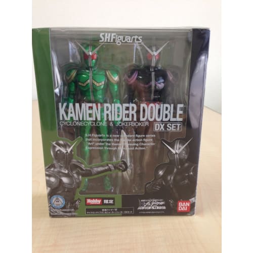 Hobby Japan Limited SHFiguarts Kamen Rider W Cyclone Cyclone & Joker Joker DX SET
Hobby Japan Limited SHFiguarts Kamen Rider W Cyclone Cyclone & Joker Joker DX SET