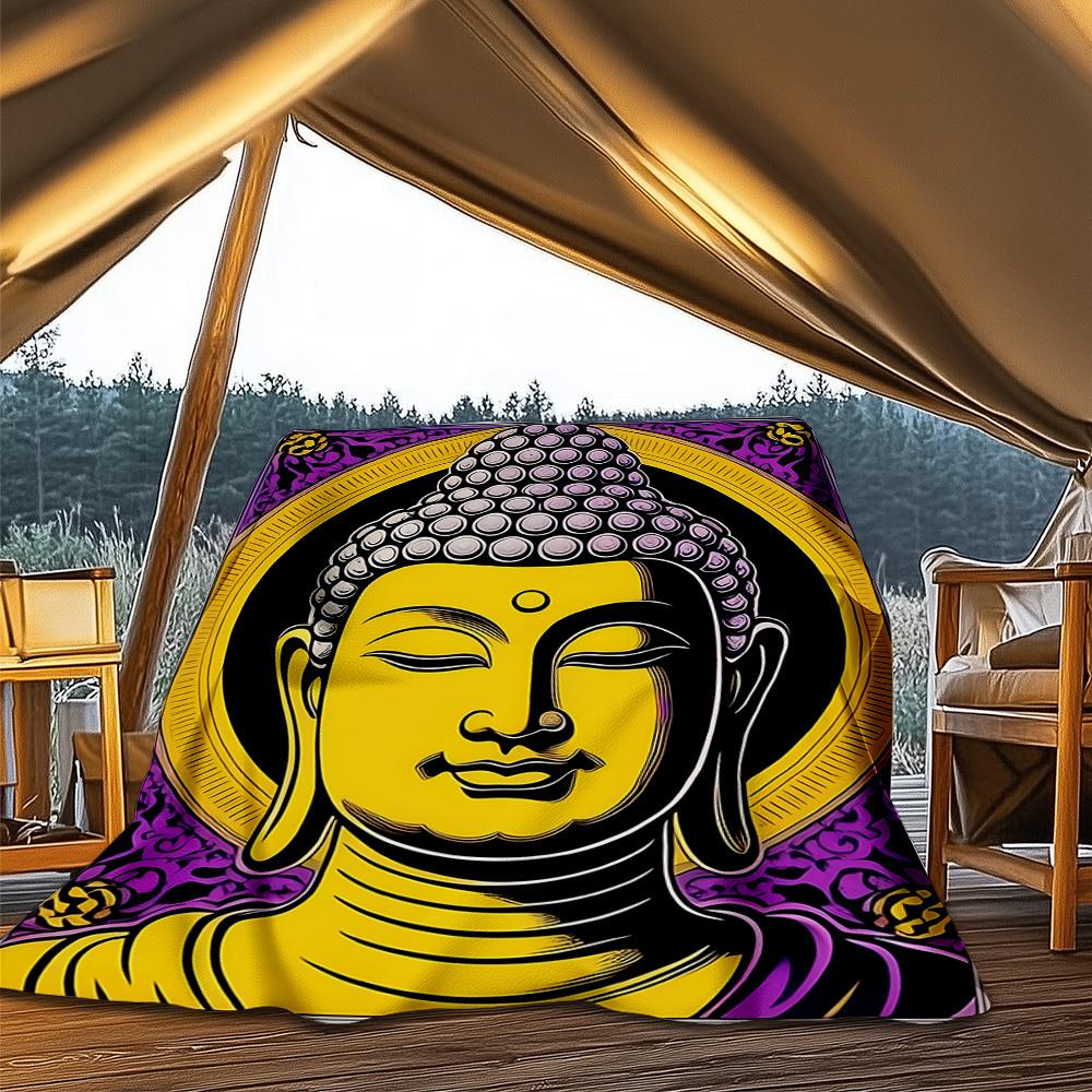 1pc Spiritual Decor Throw Blanket Polyester Fiber, Lightweight Flannel, Soft & Warm, All Season Use for Outdoor, Camping Digital Print 80x120cm
1pc Spiritual Decor Throw Blanket Polyester Fiber, Lightweight Flannel, Soft & Warm, All Season Use for Outdoor, Camping Digital Print 80x120cm