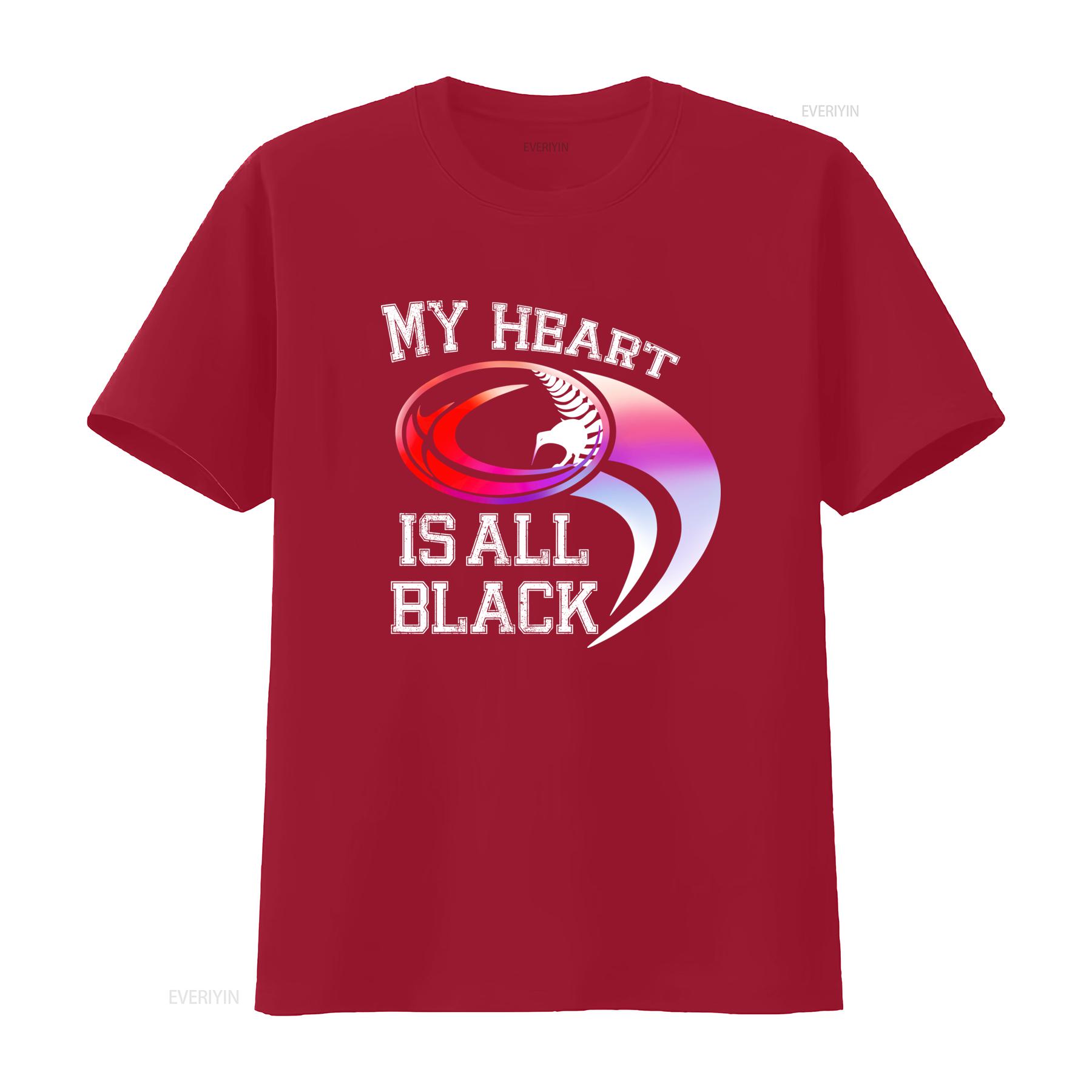 Colorful My Heart Is All Black Rugby New Zealand Fan T Shirt vintage Washed Top For Everyday Wear Comfortable graphic Versatile S
Colorful My Heart Is All Black Rugby New Zealand Fan T Shirt vintage Washed Top For Everyday Wear Comfortable graphic Versatile S