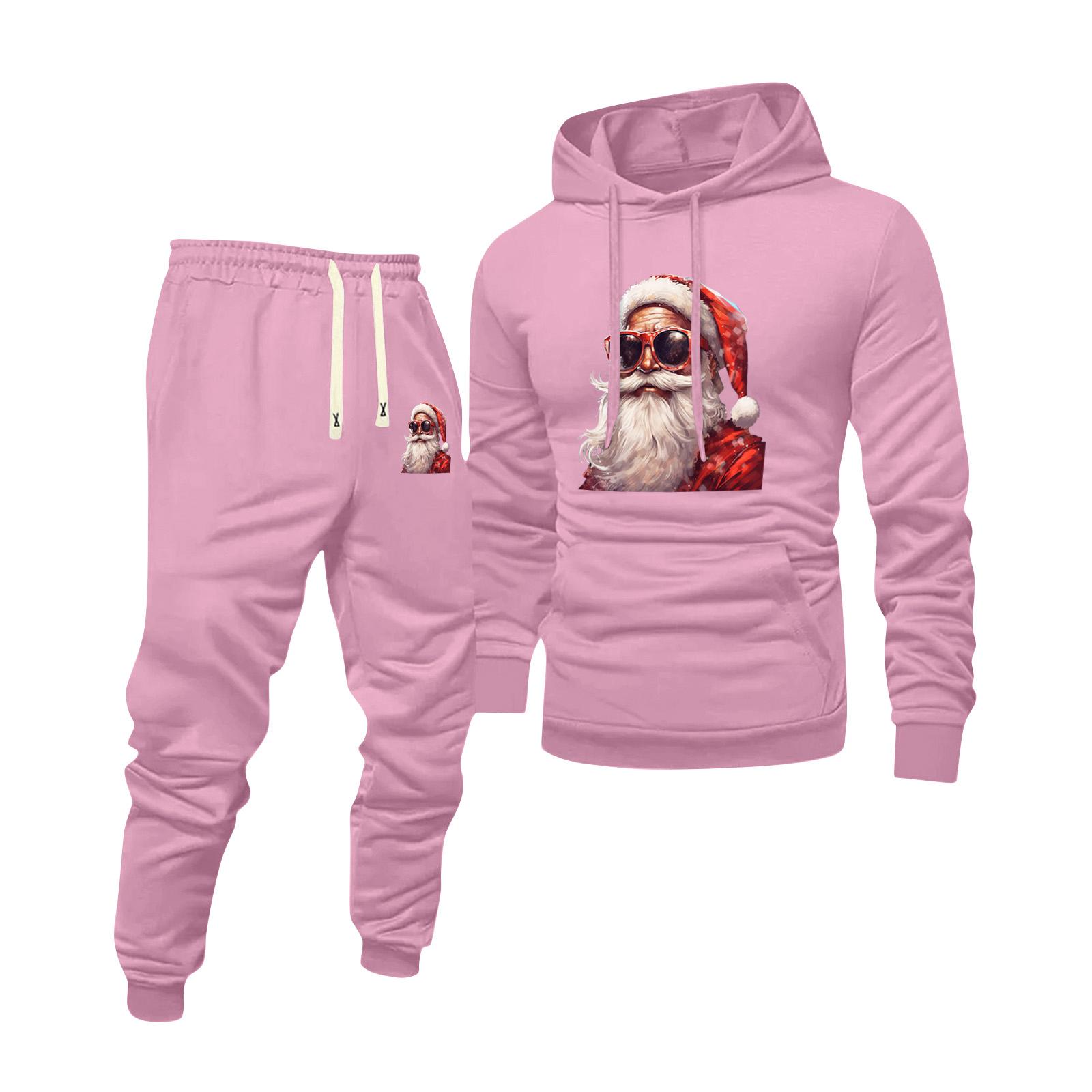 Men s Printed Hooded Sweatshirt And Sweatpants Casual Sports Suit XL рожевий
Men s Printed Hooded Sweatshirt And Sweatpants Casual Sports Suit XL рожевий