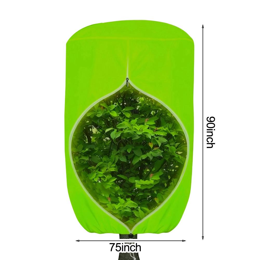 Dome Plant Cover with Double Closure Zipper and Drawstring for Adjustable Frost Protection of Garden Shrubs and Trees 40x47 inch
Dome Plant Cover with Double Closure Zipper and Drawstring for Adjustable Frost Protection of Garden Shrubs and Trees 40x47 inch