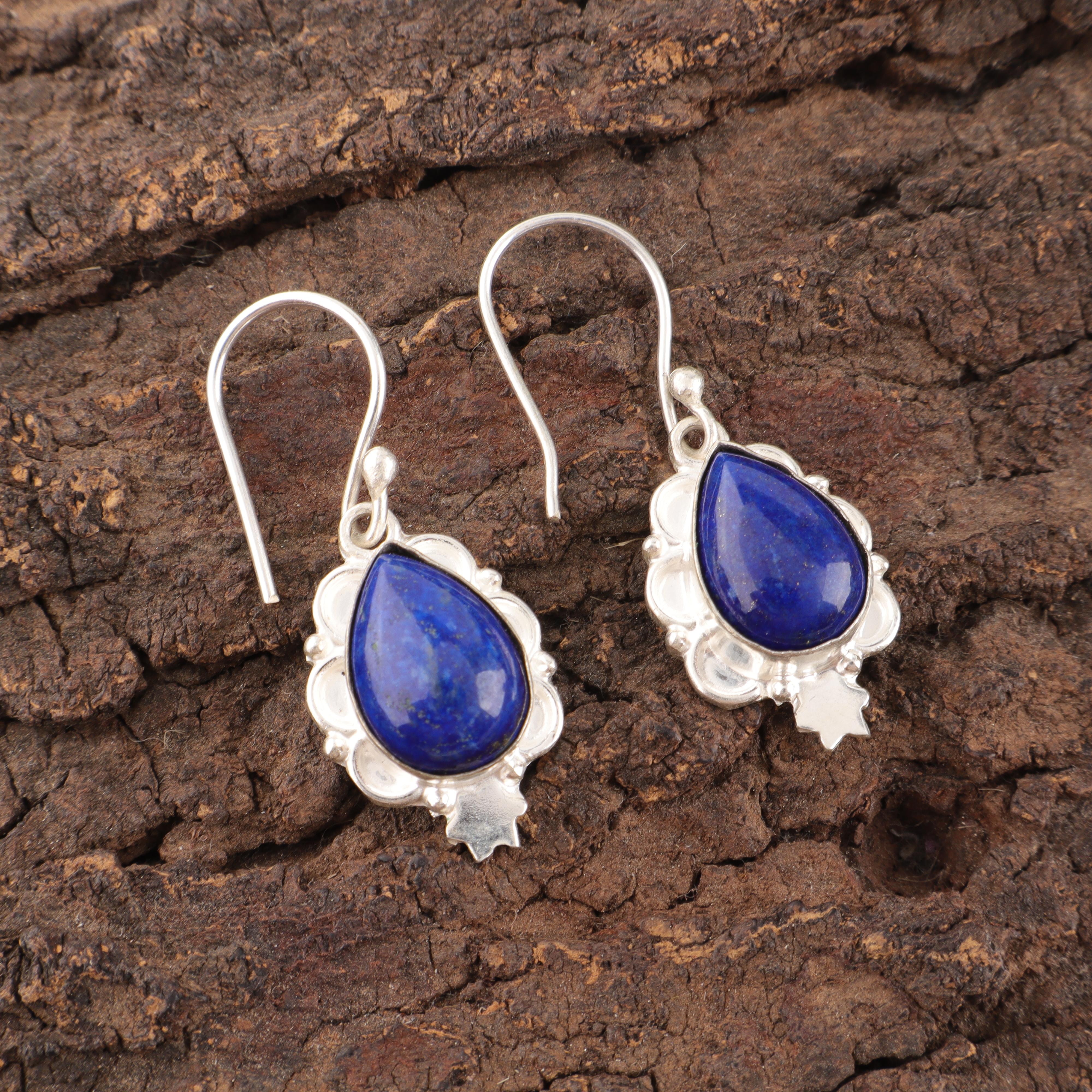 Lapis Lazuli Earrings Handmade Jewelry, 925 Solid Sterling Silver Earrings Designer Gemstone Jewelry Earrings, Gift For Mom 1.6 Inches синій
Lapis Lazuli Earrings Handmade Jewelry, 925 Solid Sterling Silver Earrings Designer Gemstone Jewelry Earrings, Gift For Mom 1.6 Inches синій