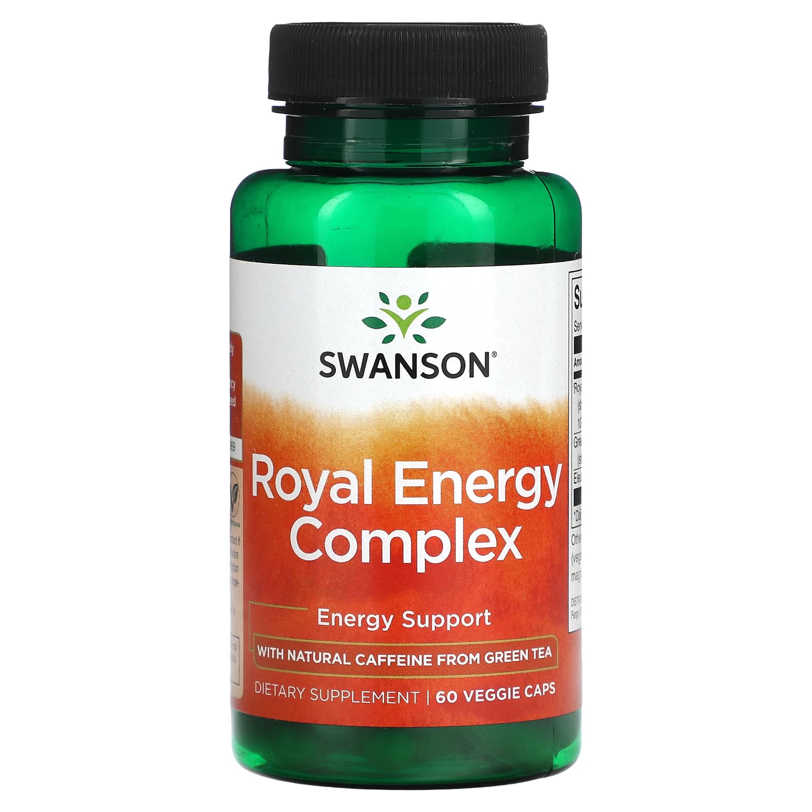 Swanson, Royal Energy Complex, 60 овочевих капсул
Swanson, Royal Energy Complex, 60 овочевих капсул