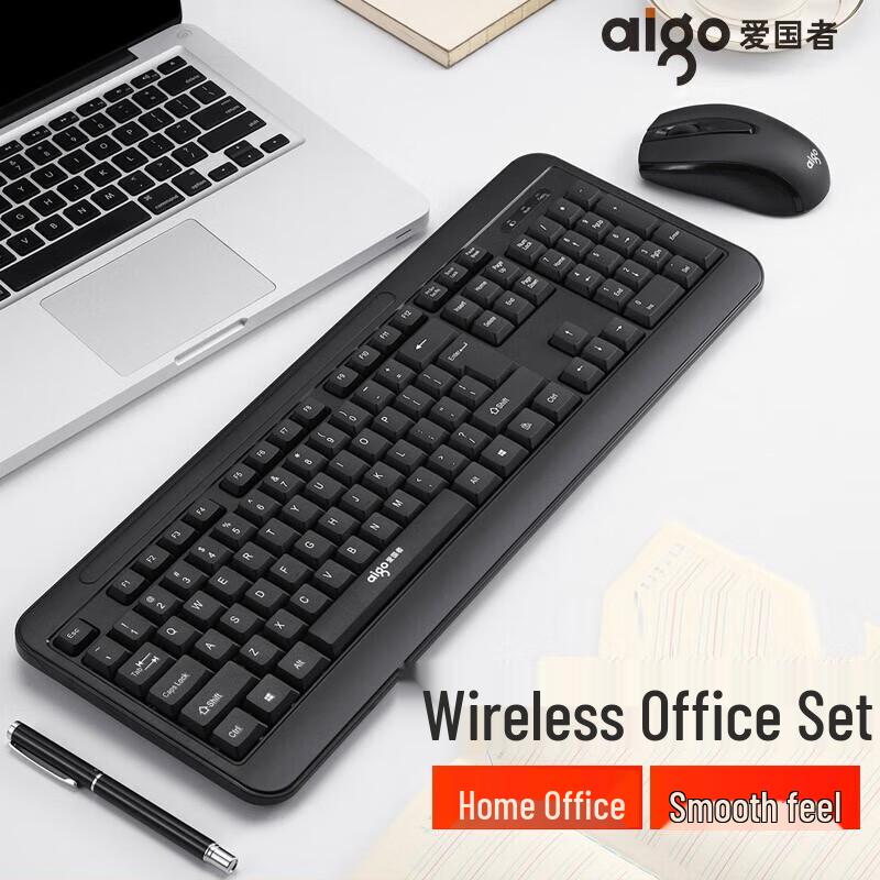 Aigo WQ7610 Wireless Keyboard and Mouse Set
Aigo WQ7610 Wireless Keyboard and Mouse Set
