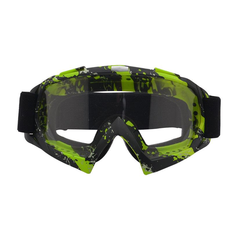 Motorcycle goggles, rider goggles, off-road goggles, ski goggles, cycling gear, racing goggles, outdoor8043 Green and black frame+Tra
Motorcycle goggles, rider goggles, off-road goggles, ski goggles, cycling gear, racing goggles, outdoor8043 Green and black frame+Tra