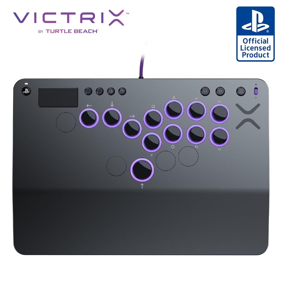Ліцензія SONY Victrix від TURTLE BEACH Pro KO Безважільний Akecon Повністю настроюваний Сумісність із Бійками Легкий дизайн для Сумісність із сірий колір
Ліцензія SONY Victrix від TURTLE BEACH Pro KO Безважільний Akecon Повністю настроюваний Сумісність із Бійками Легкий дизайн для Сумісність із сірий колір