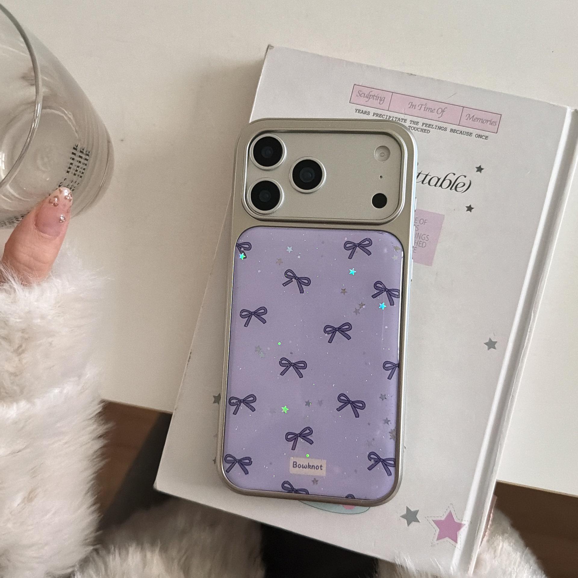 Artistic Purple Bow Phone Case for iPhone 17 / 16 Pro Max / 15 / 14 - New Girly Style iPhone 16 Pro Max
Artistic Purple Bow Phone Case for iPhone 17 / 16 Pro Max / 15 / 14 - New Girly Style iPhone 16 Pro Max