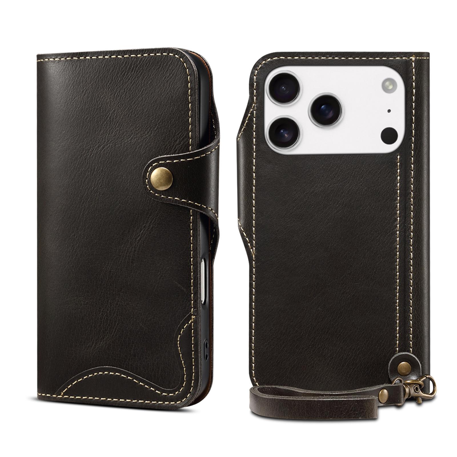 Oil Wax Cowhide Leather Case for iPhone 16 Pro Max 17 Air 16e 15 Plus 14 13 Mini 12 11 Xr Xs Card Holder Wallet Hand Strap Cover iPhone17 чёрный
Oil Wax Cowhide Leather Case for iPhone 16 Pro Max 17 Air 16e 15 Plus 14 13 Mini 12 11 Xr Xs Card Holder Wallet Hand Strap Cover iPhone17 чёрный