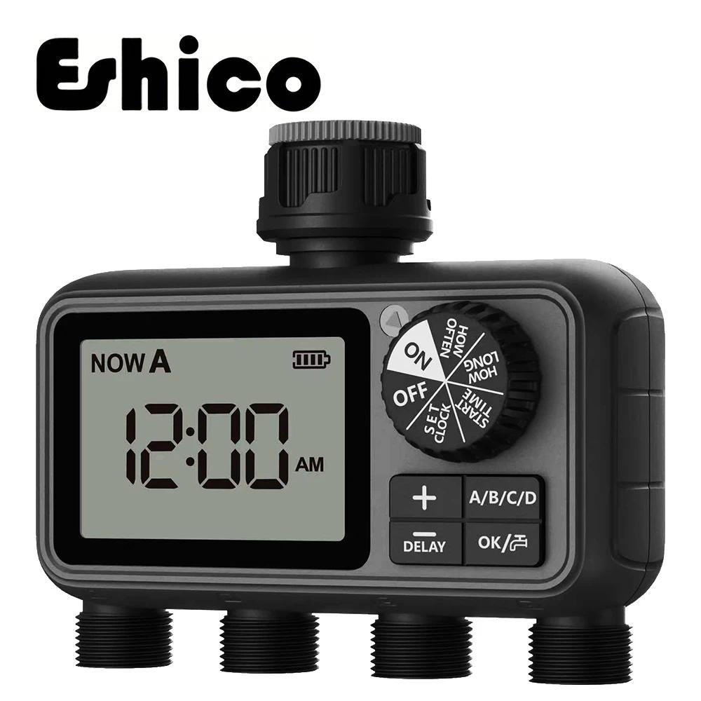 Eshico HCT-M09 4-вихідний таймер для води 2025th Newest 4 Zone Garden Tools Автоматична система поливу Smart Sprinkler Super Timeing
Eshico HCT-M09 4-вихідний таймер для води 2025th Newest 4 Zone Garden Tools Автоматична система поливу Smart Sprinkler Super Timeing