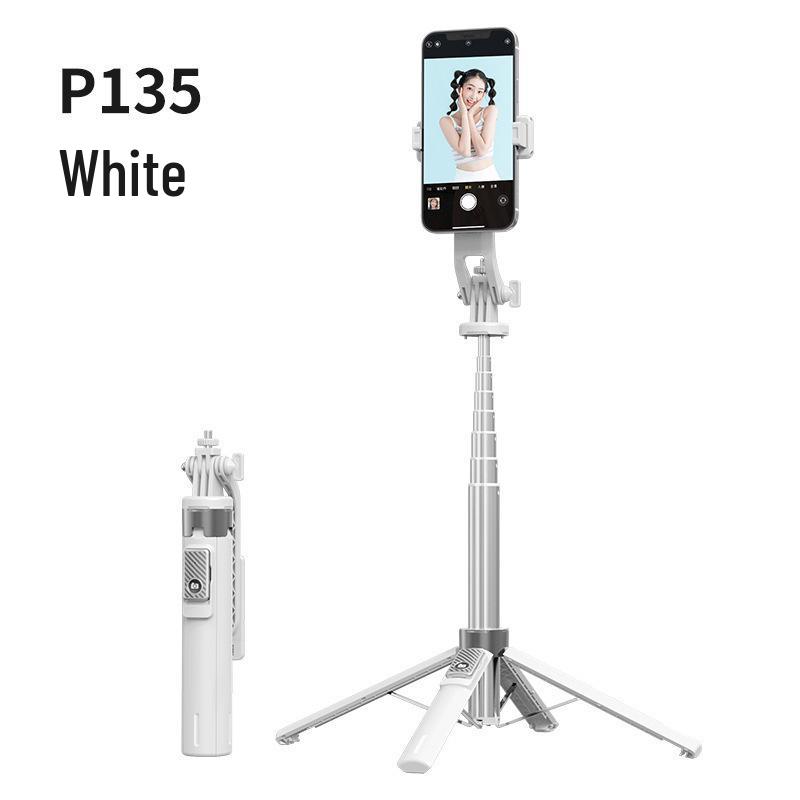 P135 Bluetooth Selfie Stick with Detachable Gimbal, Phone Fill Light, and Quad-Leg Bracket for Live Streaming
P135 Bluetooth Selfie Stick with Detachable Gimbal, Phone Fill Light, and Quad-Leg Bracket for Live Streaming