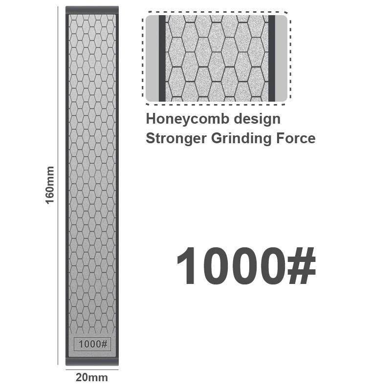 Алмазный точильный камень зернистостью 80~3000 Профессиональная точилка для ножей 160x20мм Точильный камень Инструмент для заточки кухонных ножей Diamond
Алмазный точильный камень зернистостью 80~3000 Профессиональная точилка для ножей 160x20мм Точильный камень Инструмент для заточки кухонных ножей Diamond