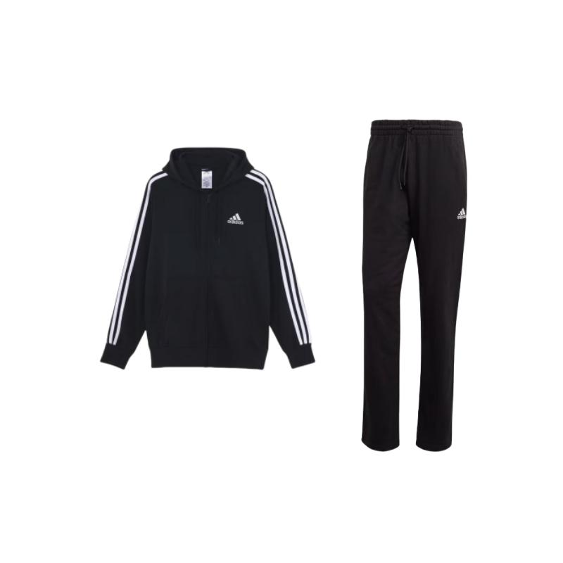 Adidas M 3S FT FZ HD Training Logo Hoodie Long Sleeve Straight Leg Pants Casual Sports Suit Men suit Black IC9425+GK9032 S 
Adidas M 3S FT FZ HD Training Logo Hoodie Long Sleeve Straight Leg Pants Casual Sports Suit Men suit Black IC9425+GK9032 S