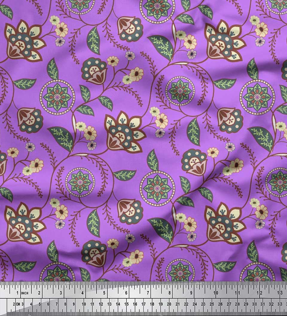 Тканина для рукоділля Soimoi Japan Crepe Satin Leaves & Floral Artistic Printed на метри 42 дюйми 42 Inch Wide - Poly Crepe жовтий
Тканина для рукоділля Soimoi Japan Crepe Satin Leaves & Floral Artistic Printed на метри 42 дюйми 42 Inch Wide - Poly Crepe жовтий