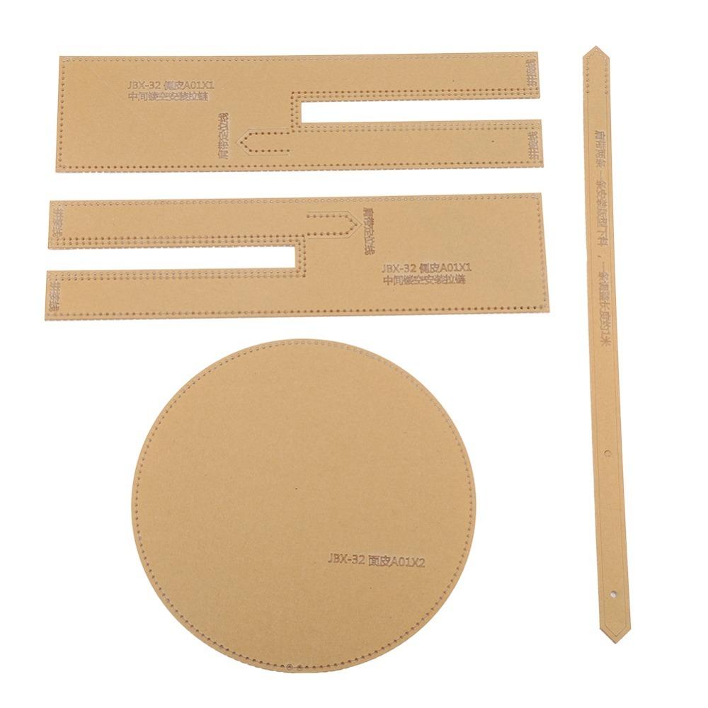 Clear Acrylic Acrylic Stencil Template Vintage Round Bag Pattern Leather Craft Template Stylish Patterns DIY Crafting Tool
Clear Acrylic Acrylic Stencil Template Vintage Round Bag Pattern Leather Craft Template Stylish Patterns DIY Crafting Tool
