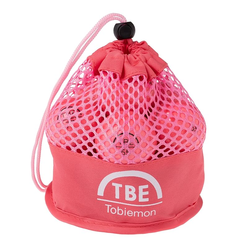 Hiemon (Tobiemon) TOBIEMON golf ball Official ball 2 pieces 1 dozen (12 balls) With mesh bag (pink)
Hiemon (Tobiemon) TOBIEMON golf ball Official ball 2 pieces 1 dozen (12 balls) With mesh bag (pink)