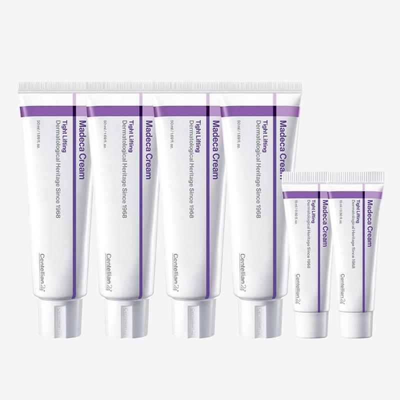 CENTELLIAN24 Madeca Cream All New Tight Lifting Set (50ml x 4 + 15ml x 2)
CENTELLIAN24 Madeca Cream All New Tight Lifting Set (50ml x 4 + 15ml x 2)