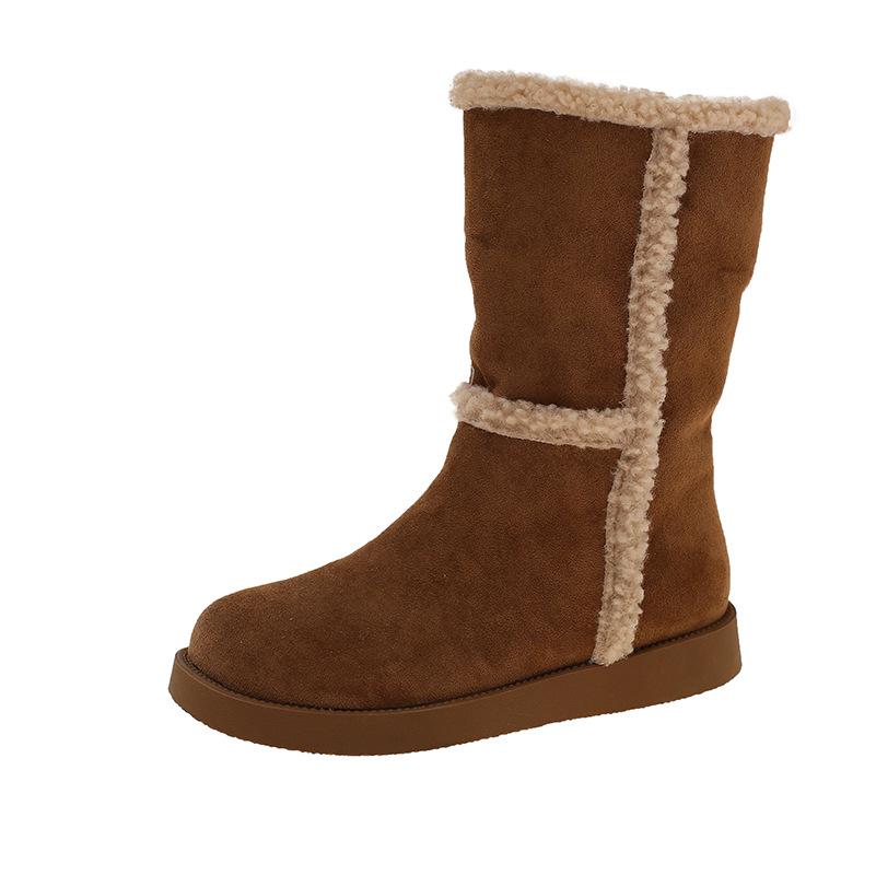 Перекидные зимние сапоги женские новые зимние в зарубежном стиле два способа носки нескользящие теплые полусапожки на средней голени с бархатной подкладкой Северо-восточные большие хлопковые сапоги 40
Перекидные зимние сапоги женские новые зимние в зарубежном стиле два способа носки нескользящие теплые полусапожки на средней голени с бархатной подкладкой Северо-восточные большие хлопковые сапоги 40