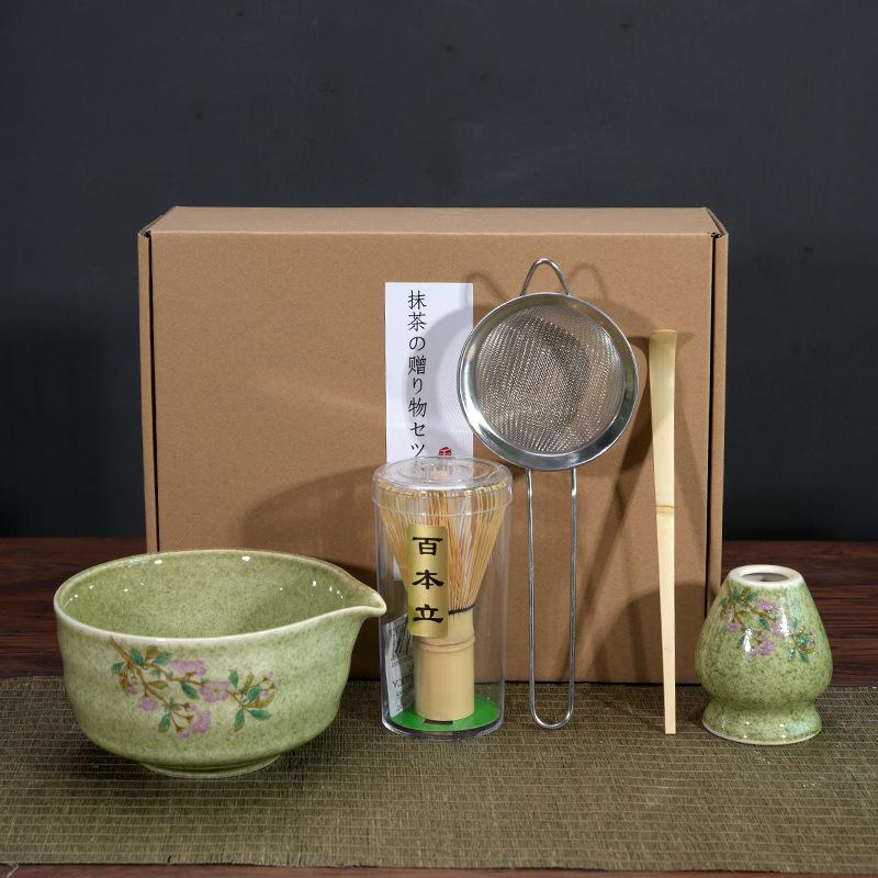 5 Pcs Matcha Set Japanese Matcha Kit with Ceramic Matcha Bowl Tea Bamboo Whisk Matcha Holder Japanese Tea Ceremony Gift Box Five-piece Set
5 Pcs Matcha Set Japanese Matcha Kit with Ceramic Matcha Bowl Tea Bamboo Whisk Matcha Holder Japanese Tea Ceremony Gift Box Five-piece Set