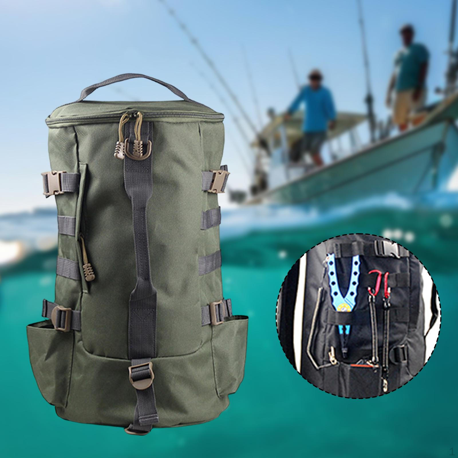 Backpack for , Multifunctional Storage Organizer with Rod Holder, Cylindrical Fishing Holder зелений
Backpack for , Multifunctional Storage Organizer with Rod Holder, Cylindrical Fishing Holder зелений