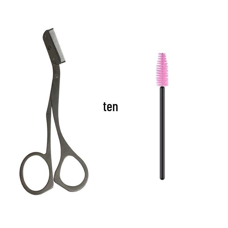 Европейские и американские модные ножницы для стрижки бровей с расческой, карточкой, инструментами против царапин
Европейские и американские модные ножницы для стрижки бровей с расческой, карточкой, инструментами против царапин