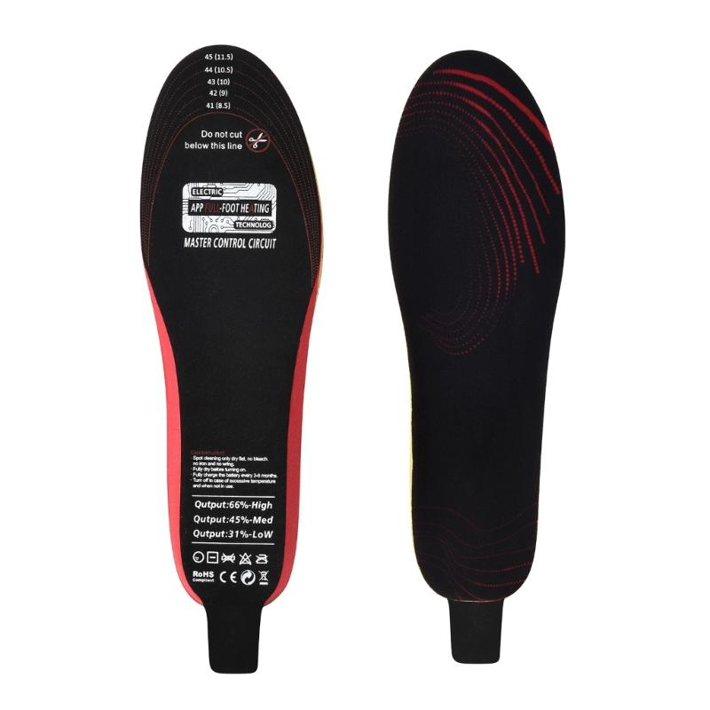 1 Pair App Managed Heated Insoles Providing Customizable Temperature From 35°C-55°C For Commuting Optimally Foot Comfort 35 40 yards
1 Pair App Managed Heated Insoles Providing Customizable Temperature From 35°C-55°C For Commuting Optimally Foot Comfort 35 40 yards