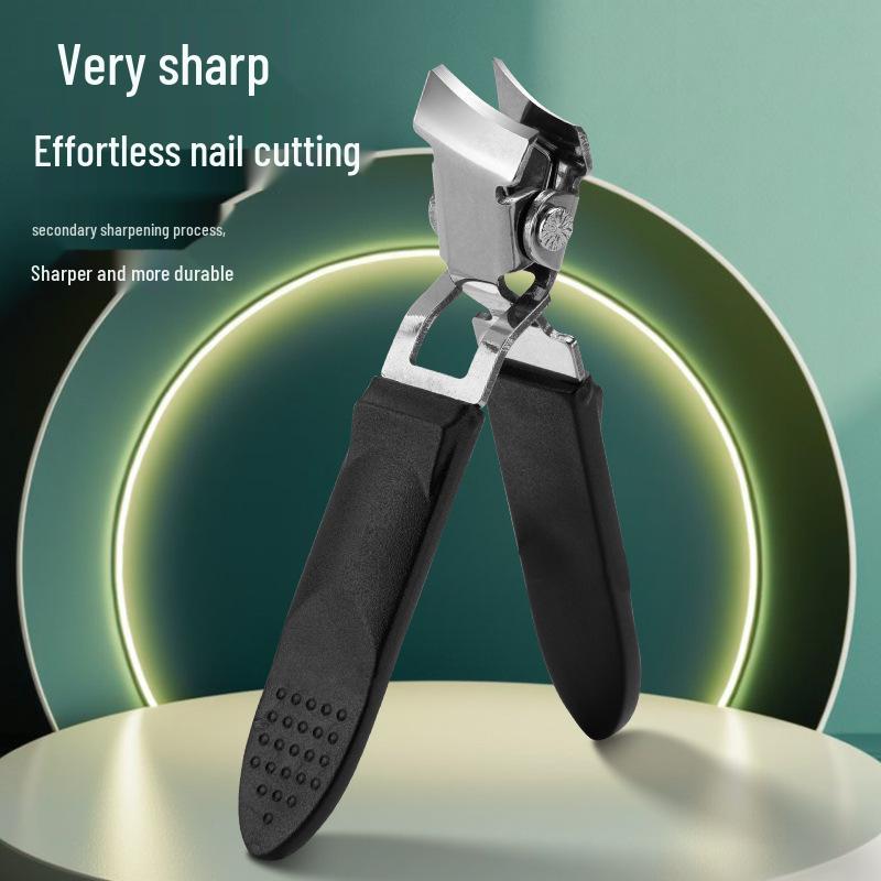 Wide Mouth Anti-Splash Slant Edge Nail Clipper for Thick Nails - Pointed Tip for Manicure & Pedicure
Wide Mouth Anti-Splash Slant Edge Nail Clipper for Thick Nails - Pointed Tip for Manicure & Pedicure