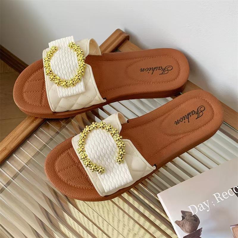 Thick Sole Soft Sole Indoor Fashionable Beach Beach Outdoor Slippers For Women 38 білий
Thick Sole Soft Sole Indoor Fashionable Beach Beach Outdoor Slippers For Women 38 білий