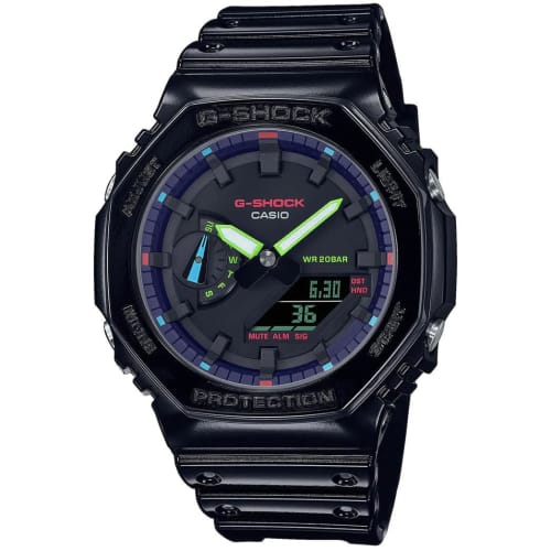 CASIO Analog. 01 G-SHOCK GA-2100RGB-1AER Men s Black
CASIO Analog. 01 G-SHOCK GA-2100RGB-1AER Men s Black