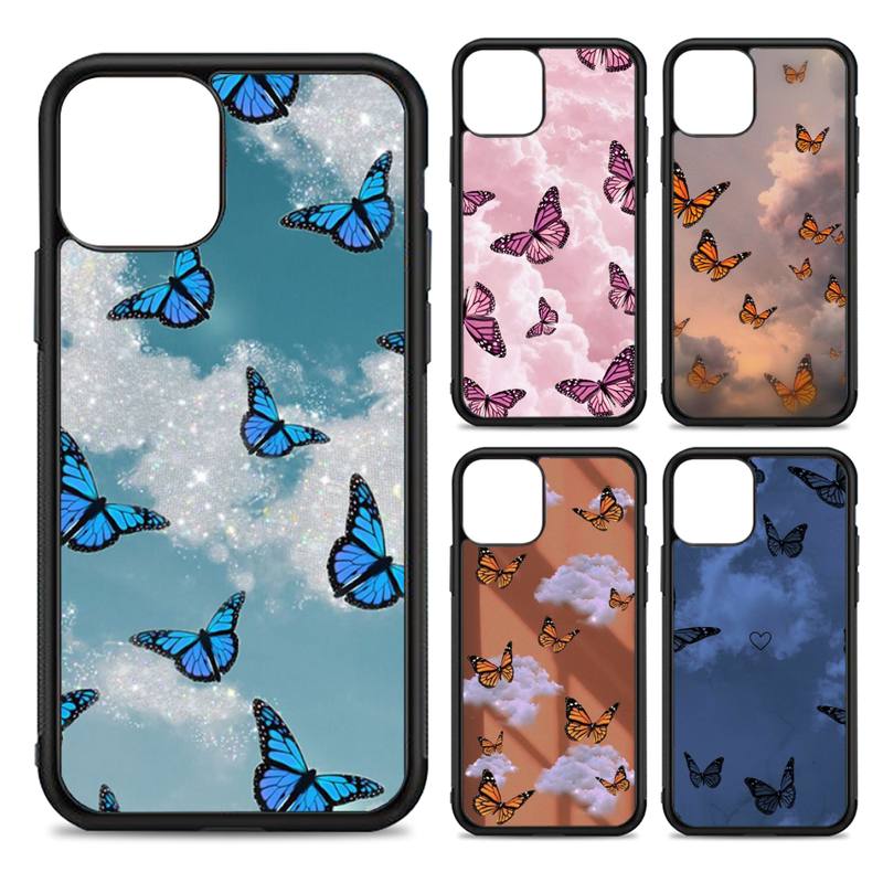 Aesthetic Cloud Sky Butterflies Phone Case Silicone PC+TPU Case for iPhone 11 12 13 Pro Max 8 7 6 Plus X SE XR Hard Fundas iphone 14
Aesthetic Cloud Sky Butterflies Phone Case Silicone PC+TPU Case for iPhone 11 12 13 Pro Max 8 7 6 Plus X SE XR Hard Fundas iphone 14