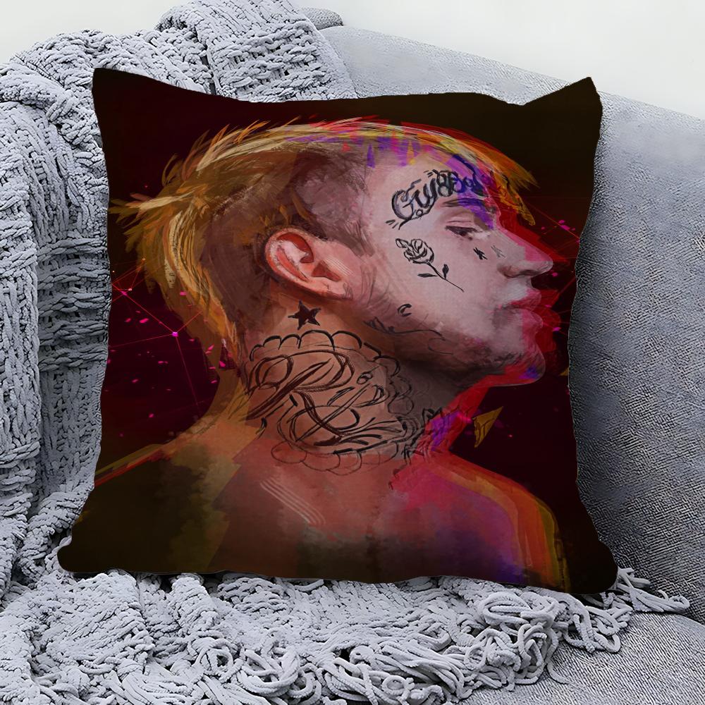 Hip Hop Rapper Lil Peep Cushion Cover Decorative Pillow Sofa Home Decor Case Pillow Cases 40x40 cm
Hip Hop Rapper Lil Peep Cushion Cover Decorative Pillow Sofa Home Decor Case Pillow Cases 40x40 cm